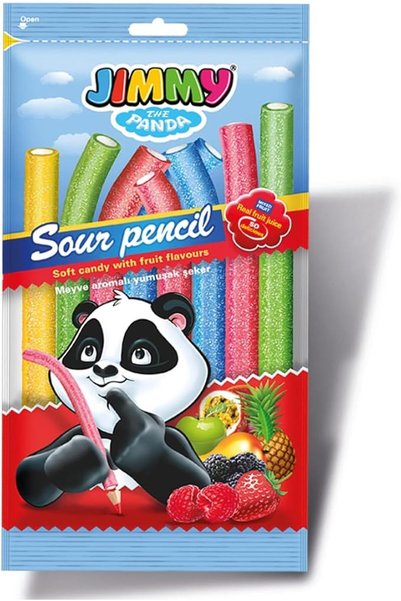 Jimmy Sour Pencil 75g Bag