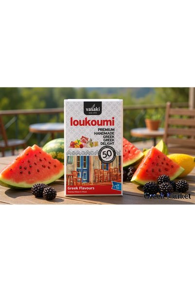 Generic Rahat mediteranean cu pepene rosu ,capsuni ,pepene galben si mure (250g)