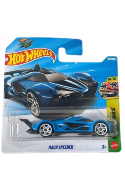 HOT WHEELS ماش سبيدر - سيارة "إتش دبليو إكزوتيك آرس" باللون الأزرق، نموذج مصغ...