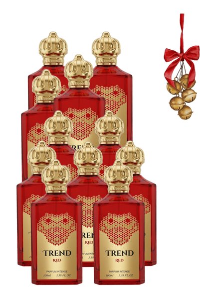 TREND 12 قطعة عطر أحمر 100ML
