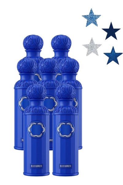 RAWAYH 7 قطع من عطر Blue & Signature Collection بحجم 200 مل