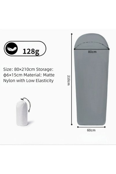 Choice Blue Ultralight Sleeping Bag Liner Warm Inner Liner Sleeping Bags Nylo...
