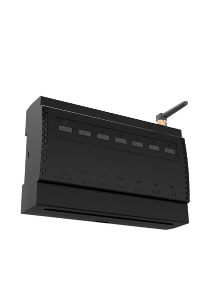 DAMUR ERC102 Έξυπνο Ρελέ, 6 κανάλια, 4x10A, 2x16A, WiFi + RF433, Έλεγχος κανα...