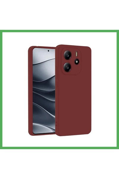 Nur store Çanta غطاء حماية متوافق مع هاتف Redmi Note 14 4G، مصنوع من السيليكو...