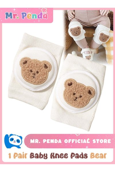 MR . Penda 1 Pairs Baby Knee Pads for Crawling, Breathable Summer Baby Crawli...