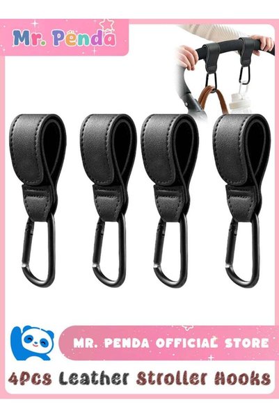 Mr. Penda Stroller Handle Cover, PU Leather Pram Handle Protector Stroller, P...
