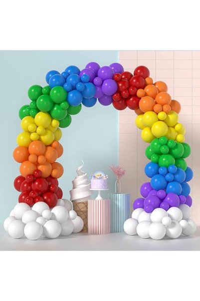 Soofam طقم قوس بالونات ديزي، 161 قطعة، قوس بالونات أبيض بتصميم زهور ديزي وقوس...