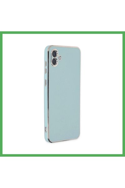 Nur store Çanta Samsung Galaxy A04 Compatible Volet Silicone Case - Light Gre...