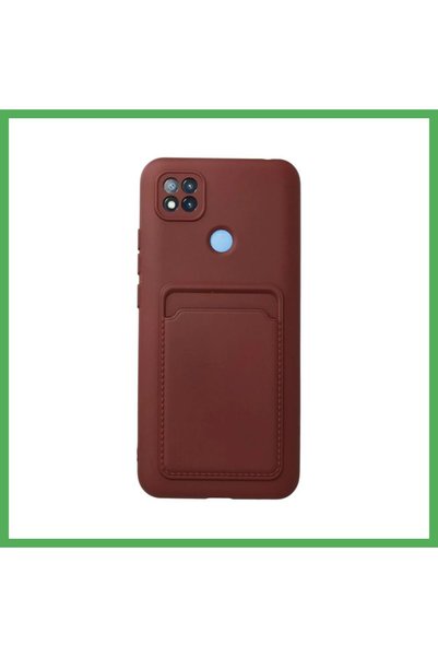 Nur store Çanta غطاء متوافق مع هاتف Redmi 9C، من مادة السيليكون، مع تصميم "كي...