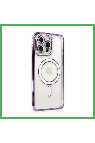 Nur store Çanta غطاء متوافق مع هاتف iPhone 16 Pro، تصميم "جوك" براق مع تقنية ...