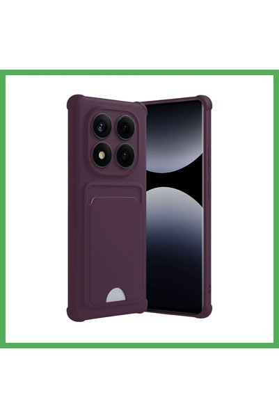 Nur store Çanta غطاء سيليكون متوافق مع هاتف Redmi Note 14 Pro Plus، بتصميم "ك...