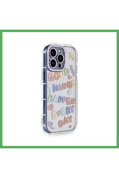 Nur store Çanta iPhone 14 Pro Max Compatible Case with Reflexion Pattern - Pa...