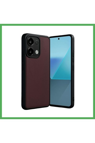 Nur store Çanta غطاء حماية متوافق مع هاتف Redmi Note 13 4G، مصنوع من الجلد ال...