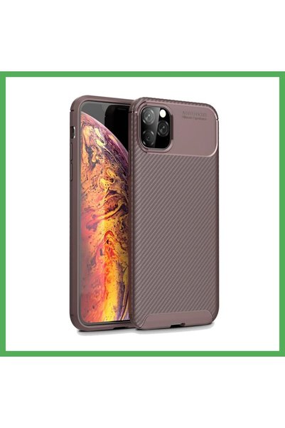 Nur store Çanta iPhone 11 Pro Compatible Case with Auto Focus Carbon Cover - ...