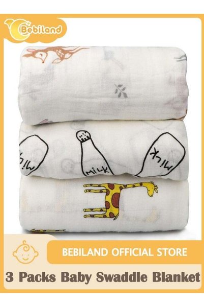Bebiland 75×100cm Sherpa Fleece Baby Blanket, Ultra Soft Fluffy Premium Baby ...