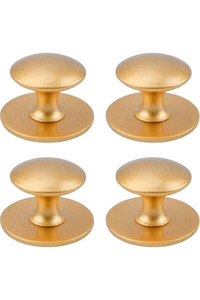Morobor Stainless Steel Drawer Knobs, 4pcs Self-Stick Instant Cabinet Handle ...