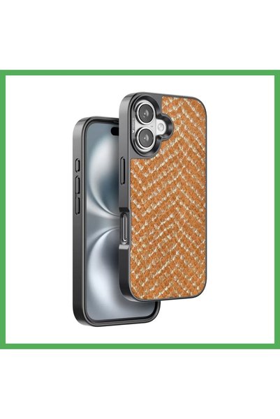 Nur store Çanta Venco iPhone 16-Compatible Viper Case - Brown BEZOSS