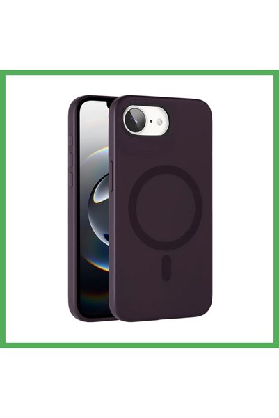 Nur store Çanta غطاء Joko لهاتف iPhone 16E، متوافق مع نظام MagSafe، تصميم نحي...