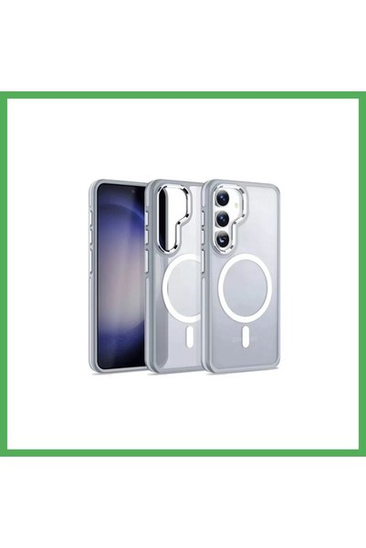 Nur store Çanta Joko Samsung Galaxy S24 Compatible Winner MagSafe Case - Gray...