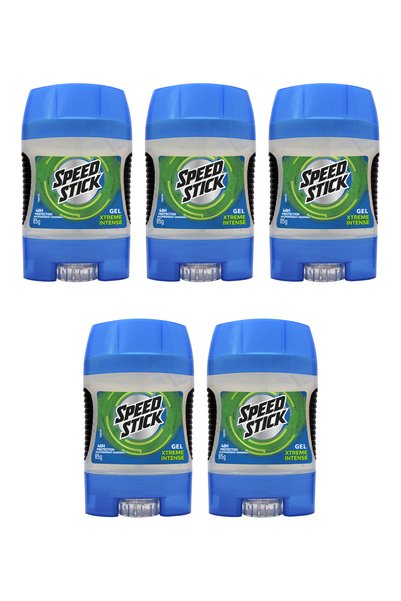 MENNEN SPEED STICK 5x PACHET Gel deodorant Xtreme Fresh Intense 48 h, 85 g