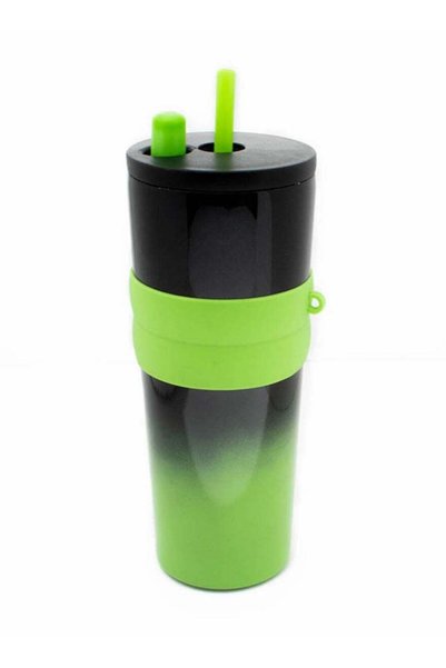Generic Steel Insulated Tumbler with Hidden Straw 710ml