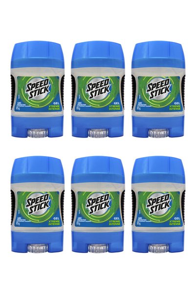 MENNEN SPEED STICK 6x PACHET Gel deodorant Xtreme Fresh Intense 48 h, 85 g