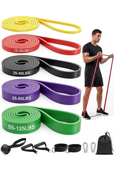 GENERAL Resistance Bands, Pull-Up Assist Straps for Muscle Training，5PCS