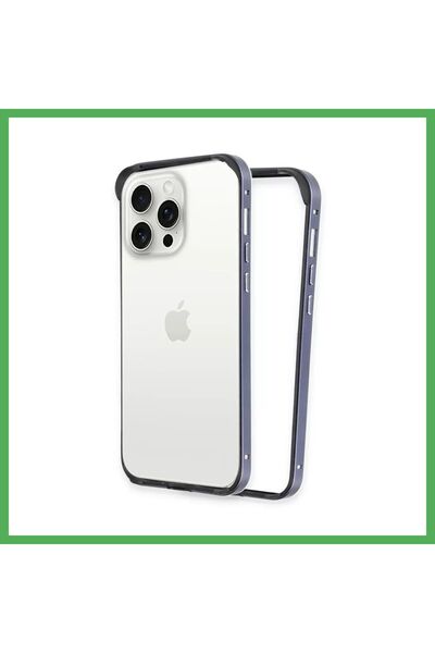 Nur store Çanta Joko iPhone 15 Pro Compatible Land Bumper Protective Case - N...