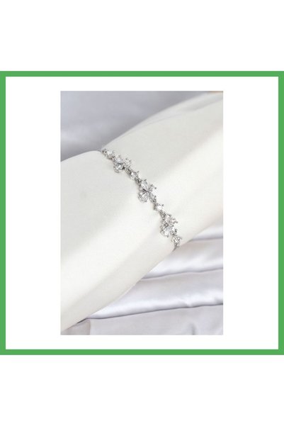 Nur store Çanta Silver-Colored Brass Butterfly-Style Elevator-Style Women's B...