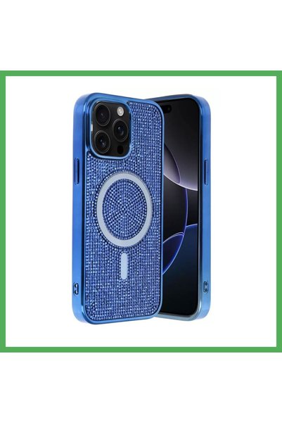 Nur store Çanta Joko iPhone 15 Pro Max Compatible Helen MagSafe Case - Navy B...