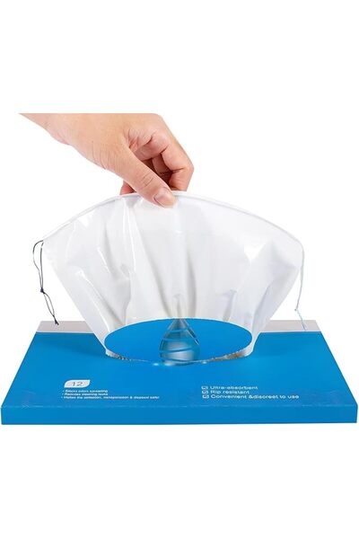 Yelajoy Care Bag Vomit Bags 12 Pack, Super Absorbent Pad, Leakproof & Odorles...