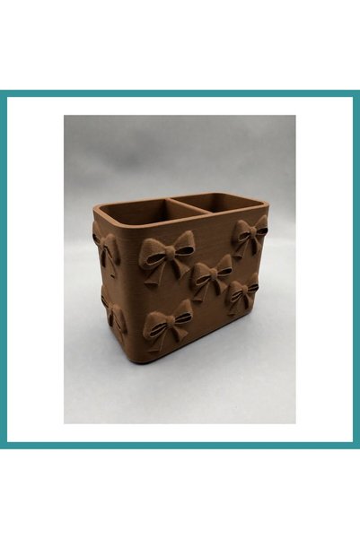 Generic Brand 3D εκτυπωμένη θήκη για στυλό με διαχωριστικά και σχέδιο φιόγκου...