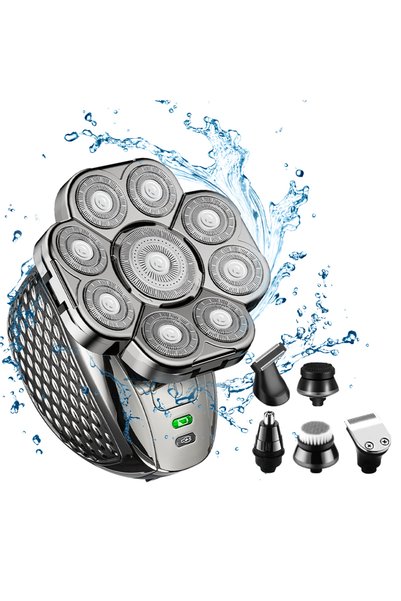 Generic LK-9300 6 1 Cordless Hair Grooming Kit Waterproof Rechargeable Portab...