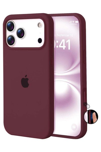 ULELAY iPhone 17 Pro Max Protective Case, Silicone Material, Shock-Resistant ...