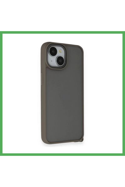 Nur store Çanta iPhone 14 Compatible Case: Elegant Cover - Titanium Gray BEZOSS