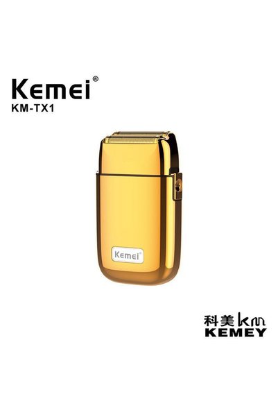 Generic عرض خاص: طقم ماكينة حلاقة كهربائية قابلة لإعادة الشحن KM-TX1 مع شحن U...