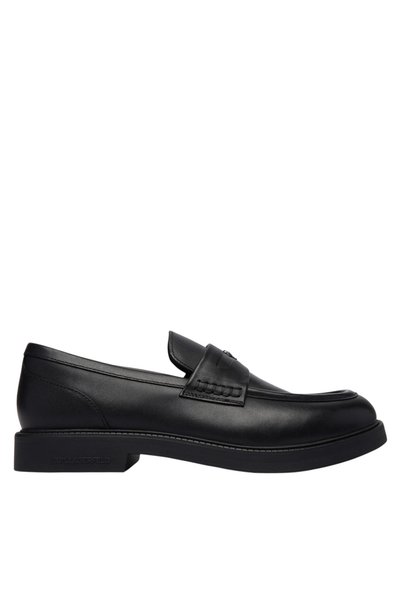 Karl Lagerfeld Ανδρικά Δερμάτινα Kai Loafers Μαύρα KL12816-000 Black