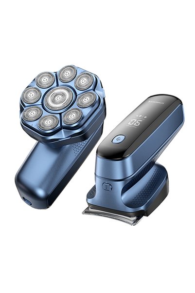 Generic Head Shavers for Bald Men LED Display Detachable Blade with Trimmer W...