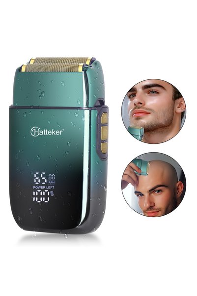 Generic ماكينة حلاقة كهربائية جديدة للرجال قابلة لإعادة الشحن عبر USB ومقاومة...
