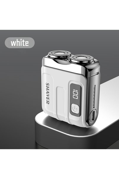 Generic Compact Electric Shaver - Dual - Head, Travel - Portable, Floating Bl...