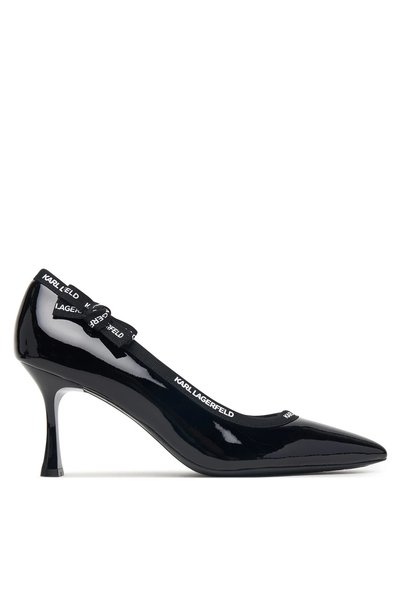 Karl Lagerfeld Γυναικείες Δερμάτινες Sienna Γόβες Μπορντό KL32708R-1NN Wine