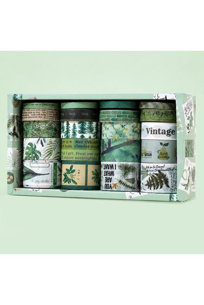 Choice Plant Story Vintage Floral Washi Tape Set,20 Rolls Decorative Masking ...