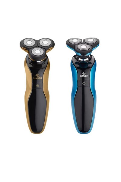 Generic Men's 4D Triple Blade Electric Shaver, Rechargeable Portable Stainles...