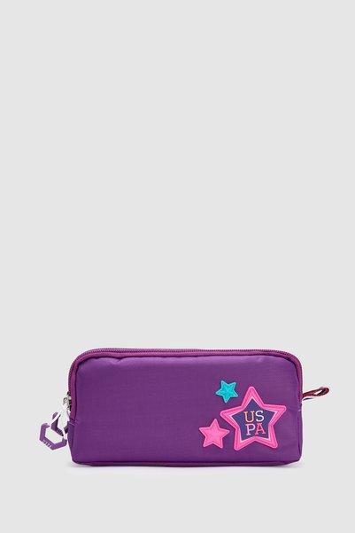 U.S. Polo Assn. Girls' Purple Pencil Case 50317487-VR038