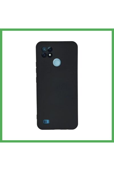 Generic Brand غطاء متوافق مع هاتف Realme C21، مصنوع من السيليكون الناعم ببطان...