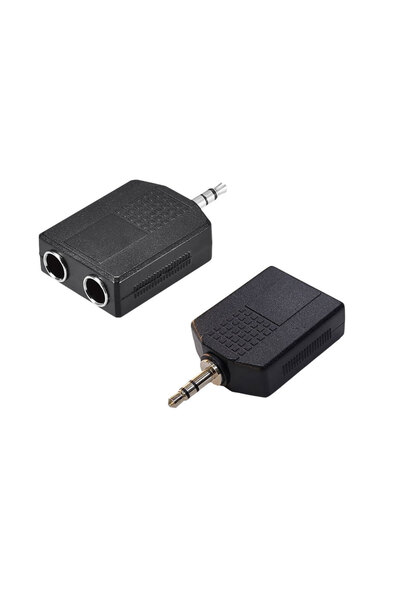 KEEPRO 6.3 mm to 3.5 mm jack adapter, 6.3 mm stereo adapter
