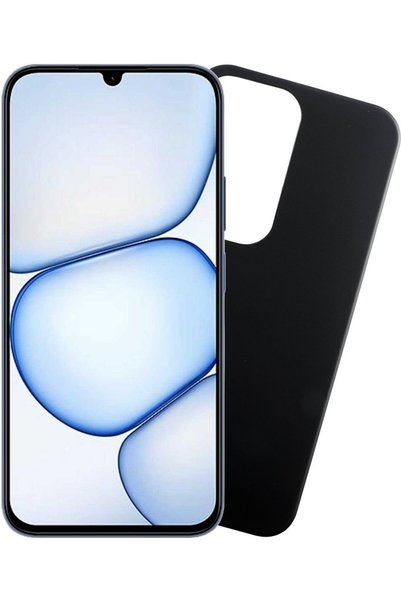 Volte-Tel Θήκη TPU σιλικόνης Realme C100X 5G 6.8in Προστασία Κάμερας ΜΑΥΡΗ