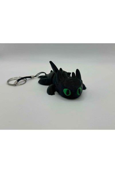 Evicraftopia Μπρελόκ Toothless Dragon Flexi pet