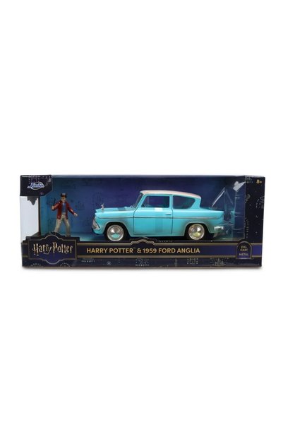 Jada Toys Jada Harry Potter Set Figurina Harry Potter Si Masinuta Metalica Fo...