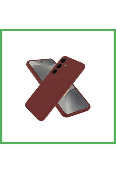 Nur store Çanta Samsung Galaxy A26 First Silicone Case - Burgundy BEZOSS